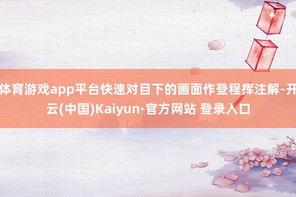 体育游戏app平台快速对目下的画面作登程挥注解-开云(中国)Kaiyun·官方网站 登录入口