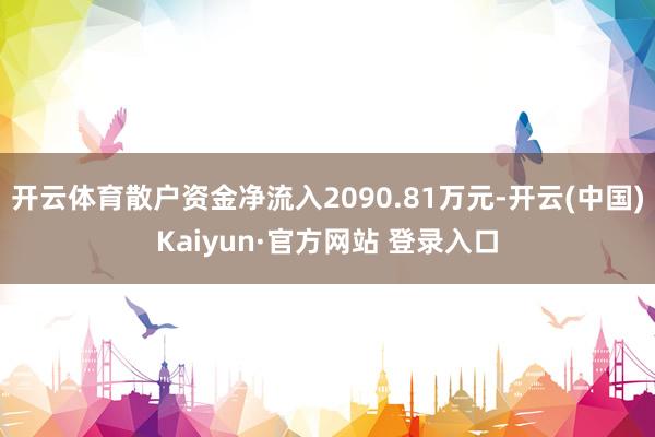 开云体育散户资金净流入2090.81万元-开云(中国)Kaiyun·官方网站 登录入口