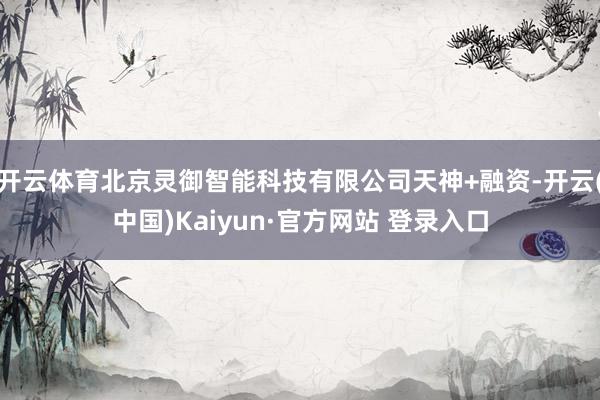 开云体育北京灵御智能科技有限公司天神+融资-开云(中国)Kaiyun·官方网站 登录入口